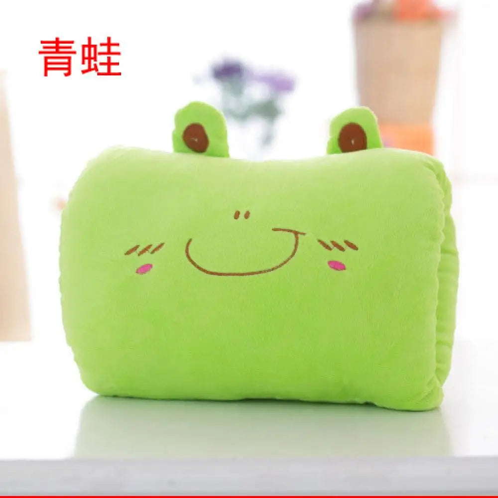 Cartoon Cute Nap Pillow Cartoon Warm Hand Cover Toy Girl