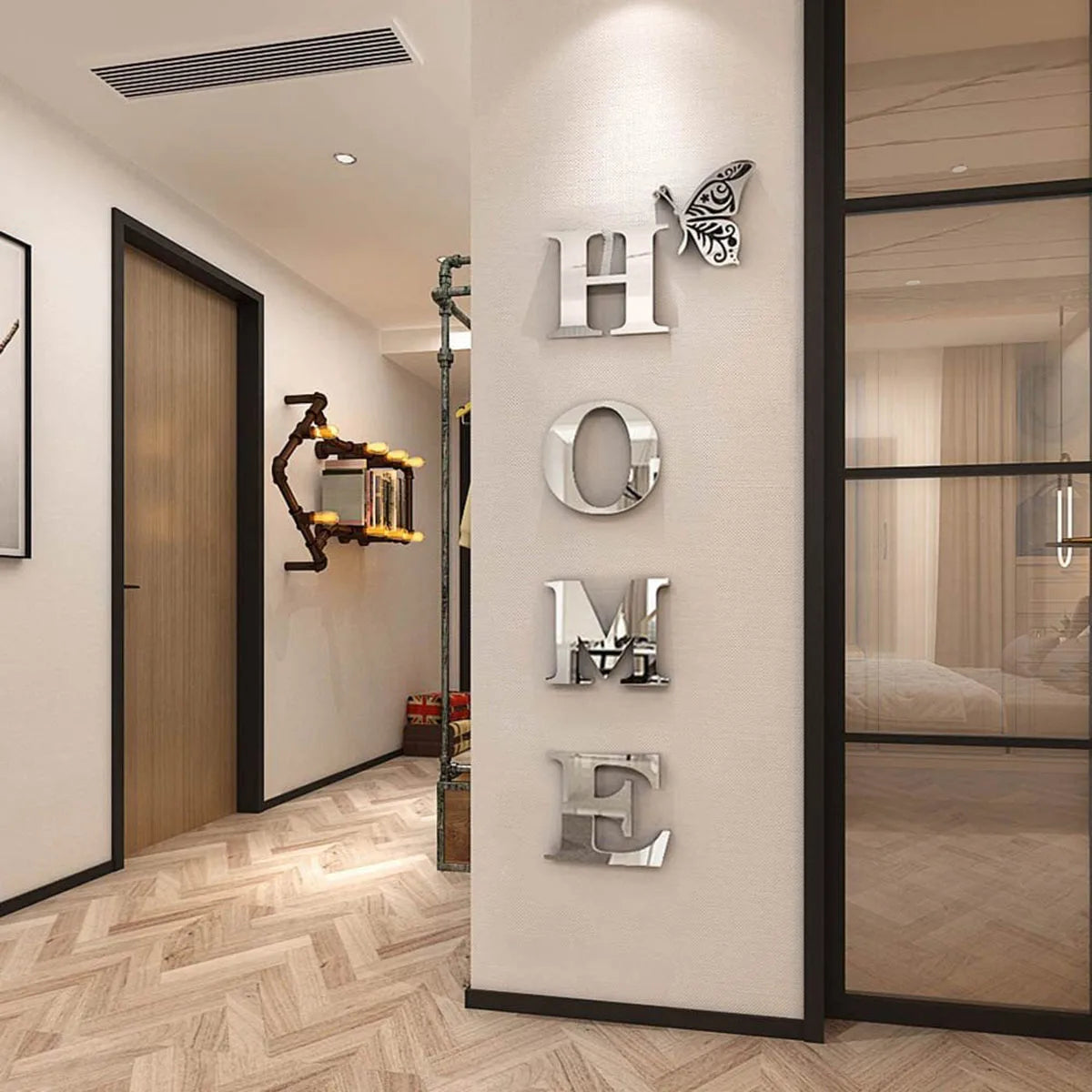 3D Mirror Wall Sticker Home Decoration mirrors for home wall