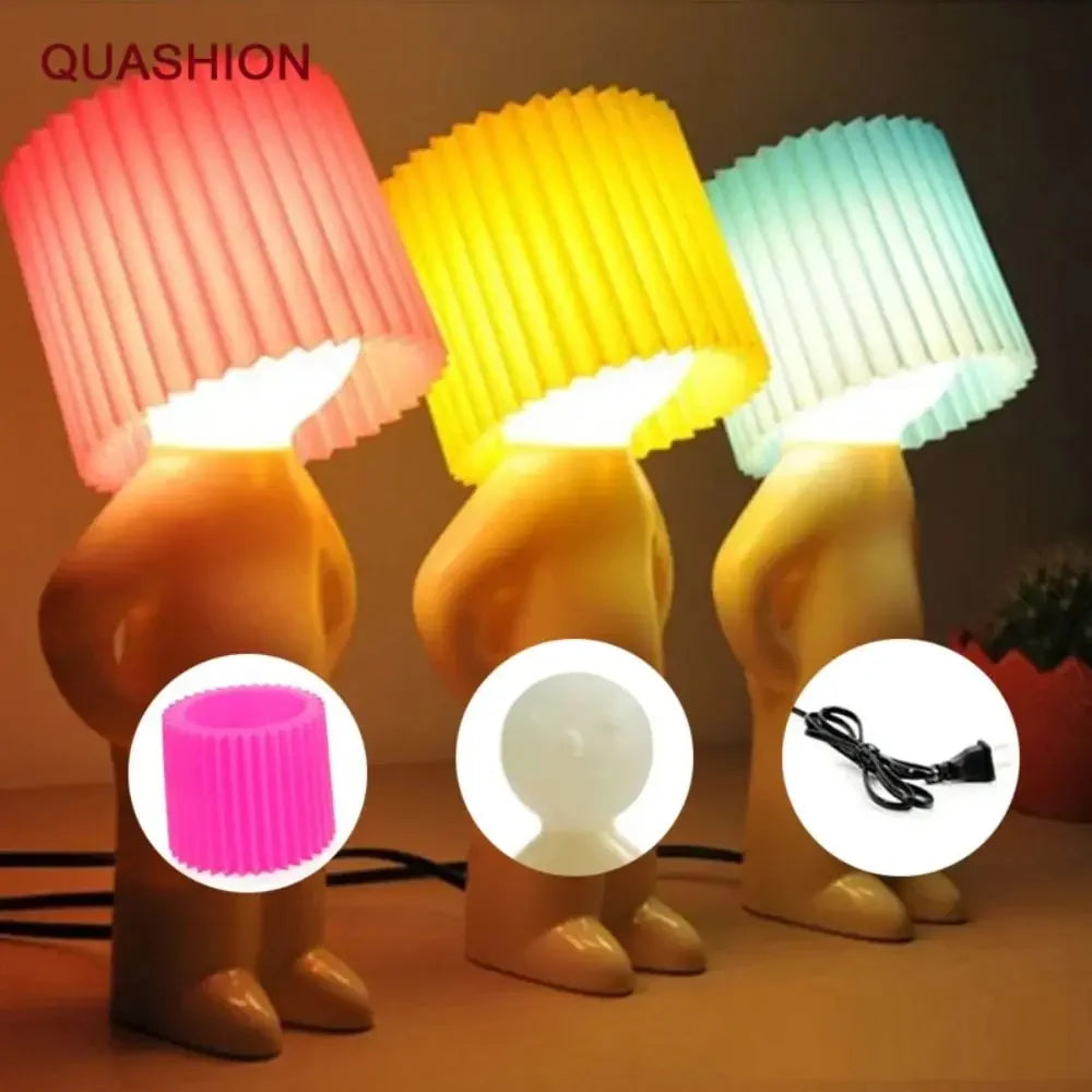Plug in Energy Saving Creative Small Night Light Home Decoration