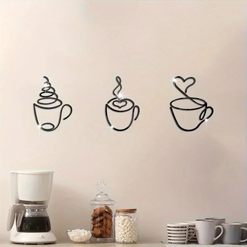 Creative Coffee Wall Hangings, Coffee Shop Decorations