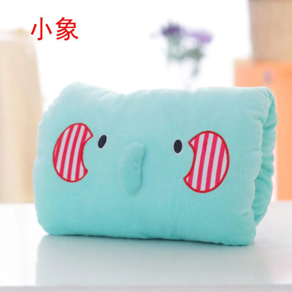 Cartoon Cute Nap Pillow Cartoon Warm Hand Cover Toy Girl