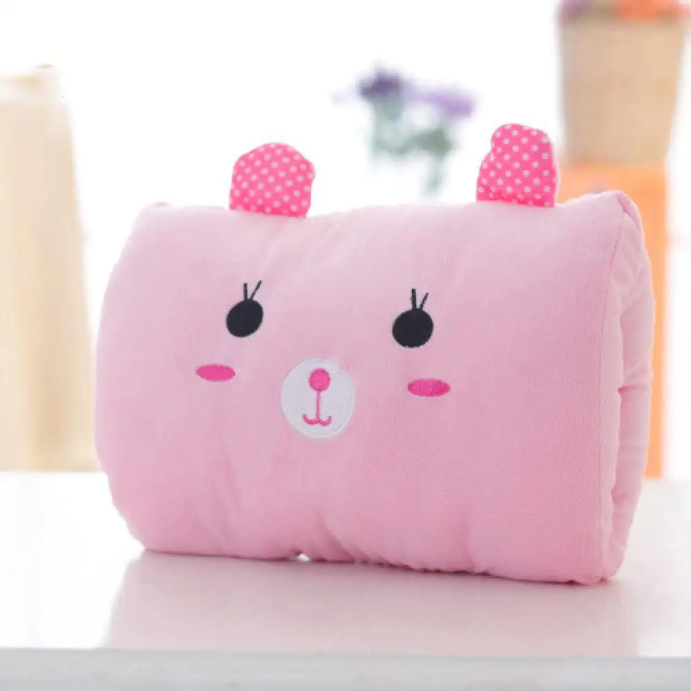 Cartoon Cute Nap Pillow Cartoon Warm Hand Cover Toy Girl