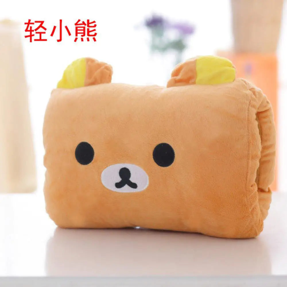 Cartoon Cute Nap Pillow Cartoon Warm Hand Cover Toy Girl
