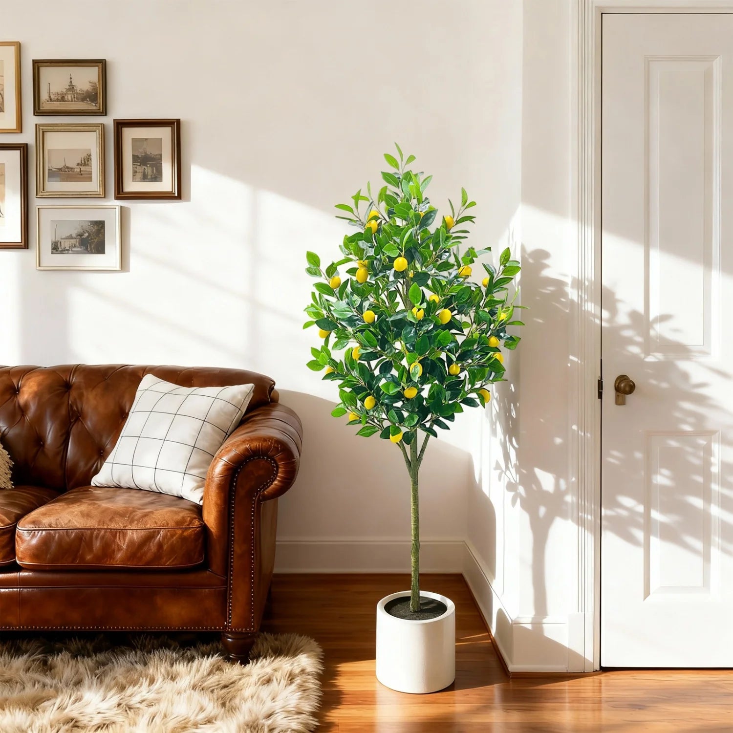 Artificial Lemon Trees Large Artificial Plant Indoor Lemons Tree