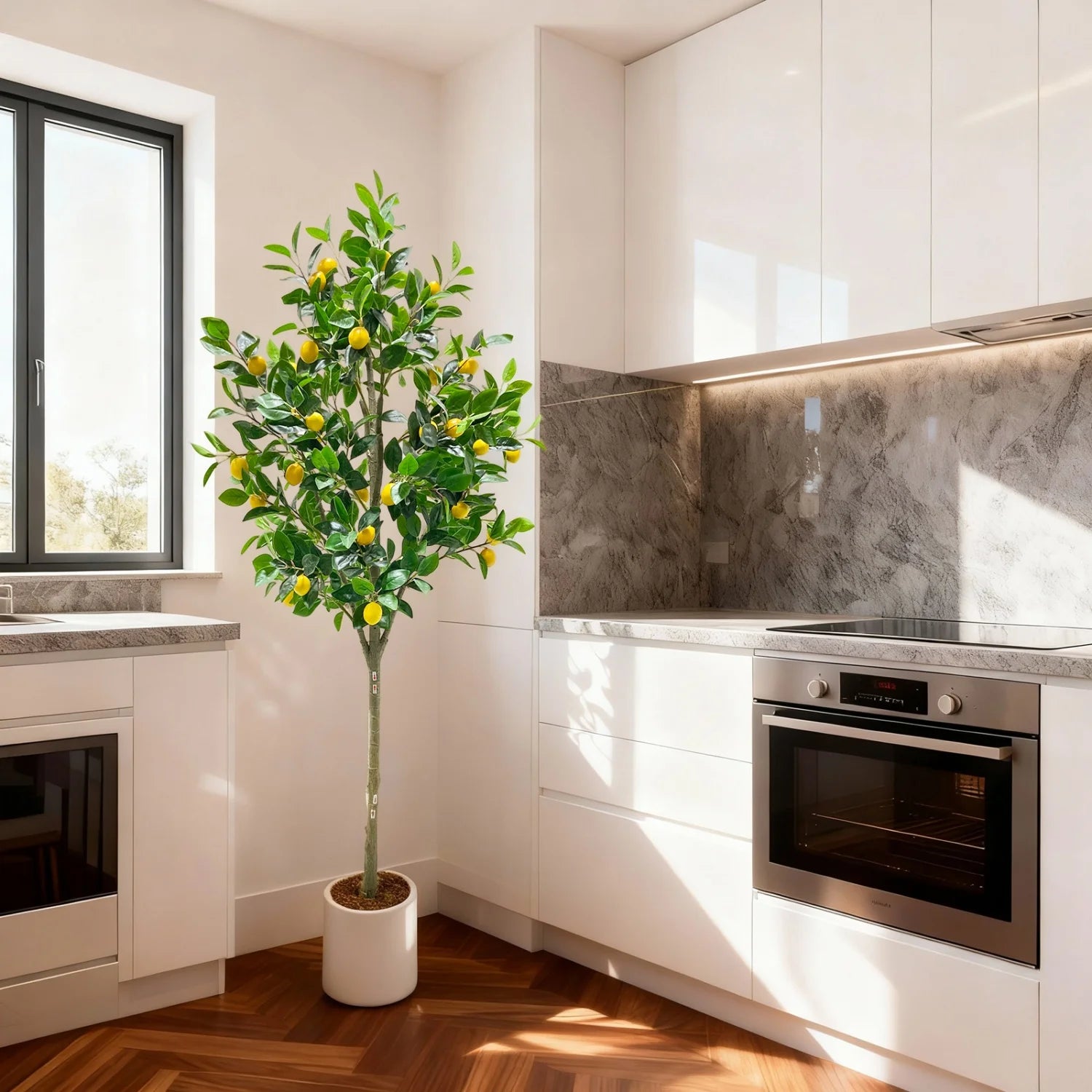 Artificial Lemon Trees Large Artificial Plant Indoor Lemons Tree