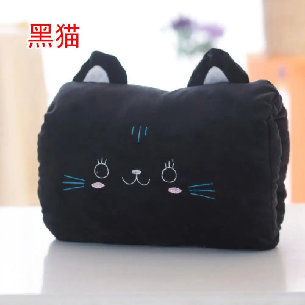 Cartoon Cute Nap Pillow Cartoon Warm Hand Cover Toy Girl