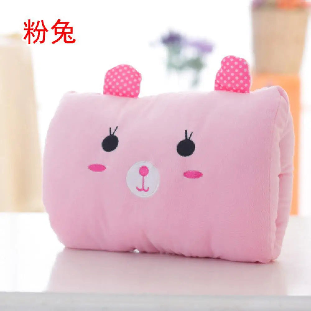 Cartoon Cute Nap Pillow Cartoon Warm Hand Cover Toy Girl