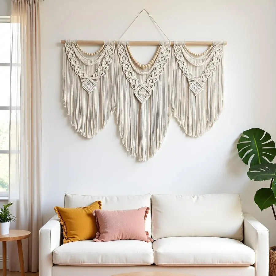 wall hanging Tapestry Macrame Wall Decor Art  Handmade Woven