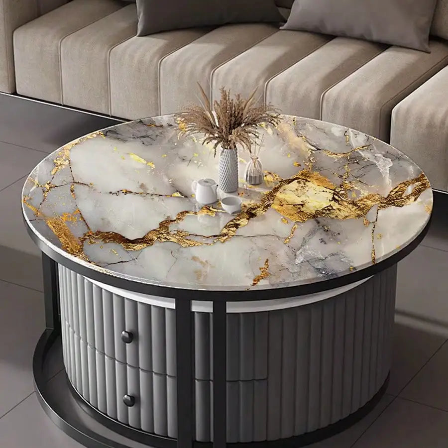 Waterproof Marble Peel and Stick Wallpaper self